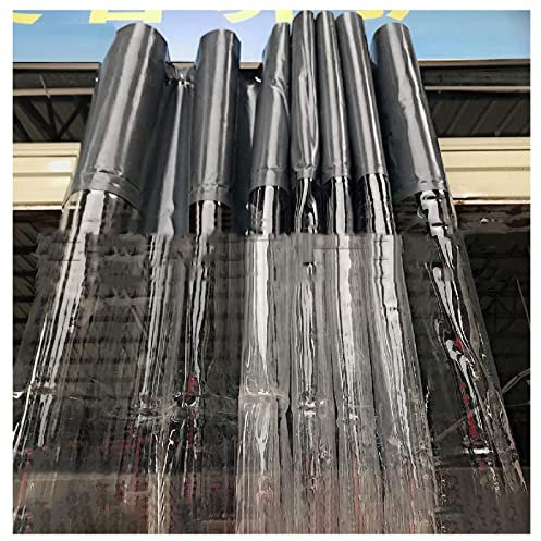 LIJINBO Outdoor Waterproof Tarpaulin Curtain - Plastic Tarpaulin Panel Tent Side Curtains - Windshield Keep Warm With Rustproof Grommets & Hook For Pergola, Porch, Gazebo