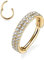 AROWRO 16G Conch Helix Nasenknorpel Piercing Schmuck 10mm Conch Helix Ohrringe Conch Hoop Ohrring Septum Schmuck Nasenringe Chirurgenstahl Huggie Lobe Creolen Hinged Segment Ring Gold