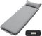 yETO Selbstaufblasende 8cm Dickes Camping Isomatte verbindbare Schlafmatte für Outdoor, Indoor, Rucksackreisen, 63x193x8cm Grau