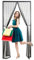 Timizi Zanzariera per Porta Magnetica 95x240cm, Pieghevole Tenda Magneti Porta Schermo Magnetica Controllo degli Insetti, per Porte d'Ingresso,Porte, Cortili. - Nero