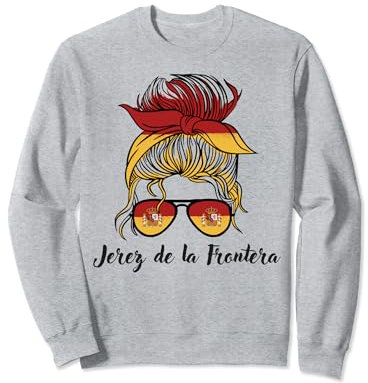 Jerez de la Frontera Girl, Bandera España España Sudadera