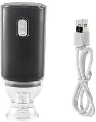 Fowecry USB Rechargeable Electric Air Pump for 3D Printer PLA Filament Vacuum Bag One-Key Quick Pumping Filament Dry Sealer B Easy Install Easy to Use