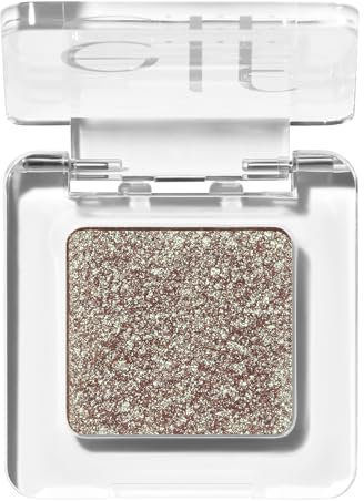e.l.f. Fine as Fleck Glitter Eyeshadow - Straight Fire | Lidschatten mit Glitzer, Weiche Textur, Augen Make-up mit Schimmer, Langanhaltend, Vegan | 0.07 oz. (2g)
