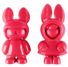 Mr&Mrs Andy&Frida Frida Secret Fuxia Autolufterfrischer zum Aufstecken für Düsen — Duftdiffusor mit Häschenmotiv, glänzende Oberfläche, einfach anzubringen