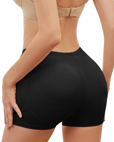 WEISANGMI Women Fake Butt Lifter Padded Pants Butt Lifter Shapewear Seamless Hip Enhancer Tummy Control Body Shaper Underwear Knickers
