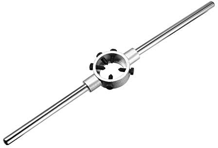 sourcing map 55 mm tondo Die Stock Handle Holder chiave, per metrica M24-M27 / 36 mm-55 mm