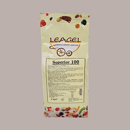 Base Gusto Latte per Gelato Preparato in Polvere Superior 100 Lavorazione a Caldo o Freddo Leagel
