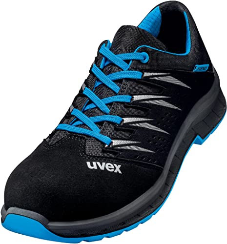 Uvex 2 Trend - Sicherheitsschuhe S1 SRC ESD - Blau/Schwarz - Gr. 43