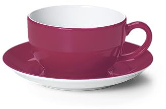 Dibbern SONDERAKTION Solid Color - Kaffeetasse 0,25 l mit Untere - himbeere - NEU