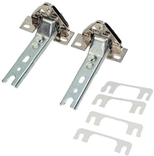 SPARES2GO Integrated Door Hinge Kit Compatible with Bosch Fridge Freezer (Pack of 2 Hinges)