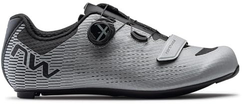 Northwave Storm Carbon 2 Rennrad Fahrrad Schuhe Reflective silberfarben 2024: Größe: 41