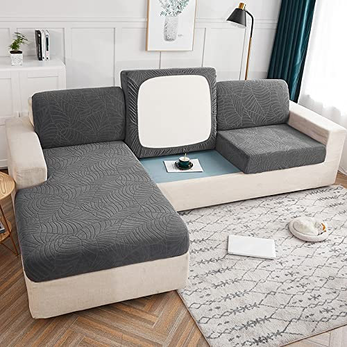 Elover Sofasitzbezug - wasserdichter Sofasitzbezug, elastischer Sitzbezug rutschfest, Sofasitzbezug mit dreidimensionalem Muster
