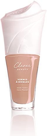 Vernis naturel anti-gaspillage #15 DELICATE- CLEVER BEAUTY 10,5Ml