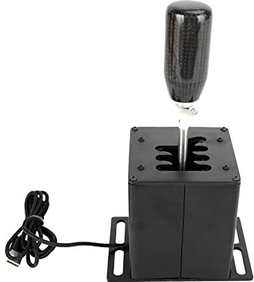 Bruce & Shark 6+R USB Simulator Shifter PC H Schalthebel für Logitech G29 G920 Lenkrad PC Schwarz [video game] [video game]