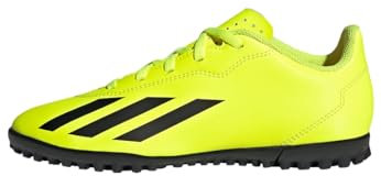 adidas X Crazyfast.4, Zapatillas, Solar Yellow Core Black Cloud White, 38 EU