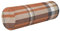 Orange Check Plaid Yoga Bolster Kissen Rundhals Rollkissen für Schlafen Sofa Runde Kissen Zylinder Nackenrolle Runde Kissenbezüge mit