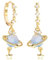 Sterling Planet Ohrstecker, Saturn Ohrstecker, Saturn Planet Ohrring, baumelnde Ohrringe für Frauen, Saturn Planet baumelnde Ohrringe für Frauen, Weltraumplanet baumelnde Ohrringe, Saturn, Y2K