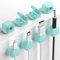 8 Pack Magnetic Cord Organizer, Easy Secure Adhesive Cable Management, Wire Holder Keeper Organizer Management, Hide Or Organize Phone USB Charger Cable for Home,Office,Car,Desk,Nightstand-Blue