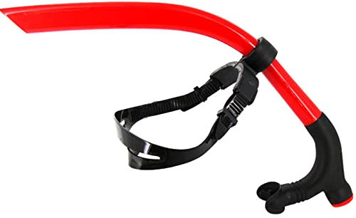 Aurgiarme Entraînement pour montage sur la tête, tuba, tuba, confort embouchure unidirectionnelle E pour embout buccal en silicone pour piscine, plongée en eau libre, natation, plongée avec tuba