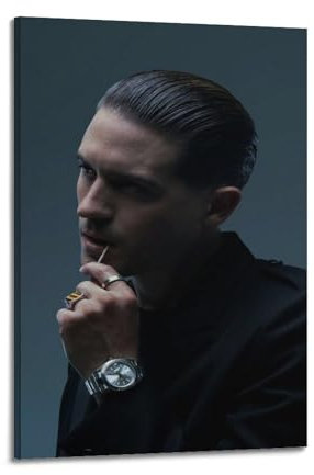 TWFSRXVWTS G-Eazy Rapper-Poster, dekoratives Gemälde, Leinwand, Wandposter und Kunstdruck, moderne Familienschlafzimmer-Dekoration, Poster, 60 x 90 cm