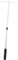 Kisangel Poker Chip Rake for Chip Collector Harrow Collector Rake Stick Collecting Rod