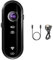 Vocdikficy Telecamera Multifunzionale 1080P HD Fotocamera WiFi Interconnessione del Telefono Cellulare per La Registrazione Video di Biciclette Moto,A