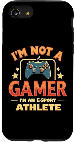 Gamer & E-Sport Athlete, Funny Video Games & eSport Gaming Case for iPhone SE (2020) / 7 / 8