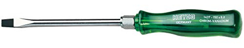 Heyco 1437015080 Schlitzschraubendreher 1437, 150x8mm