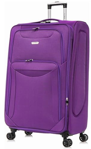 29 Large Super Lightweight 4 Wheel Suitcase Luggage Expandable With Wheels