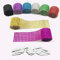 Allazone 8 Reihen 8 Farbe Strassband Acrylic Rhinestone, Acrylrhinestone Diamant Band für Hochzeitstorten Geburtstag Torte Gastgeschenkbox, Kunsthandwerk Projekt