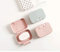 2-Pack Soap Dish Travel Soap Box Soap Container Perfect for Gift, Travel (Green & Pink)