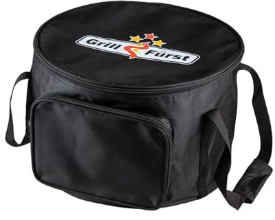 Grillfürst Dutch Oven Aufbewahrungstasche für DO 6, Ø 33 cm - Tragetasche für Feuerofen, Transporttasche für Gusseisen Topf, schwarz
