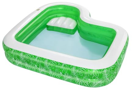 Pataugeoire Gonflable pour Enfants Bestway Vert 231 x 231 x 51 cm