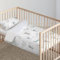 Belum | Bettbezug für Wiege + Kissen | Bettbezug für Wiege aus Bio-Baumwolle | Bettbezug für Kinderbett | Schlafzimmer | Bettbezug (Kinderbett 70 cm (115 x 145))