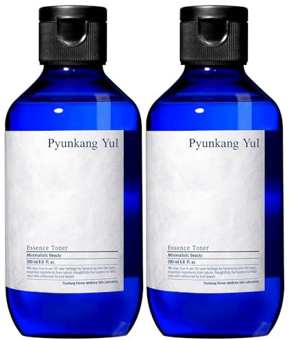 [PKY] Pyunkang Yul Essence Toner gesicht für intensive Feuchtigkeitspflege, hochkonzentriertes Essenz-Gesichtswasser, nur 7 Inhaltsstoffe, keine Reizung, koreanische Hautpflege 200ml*2EA