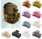 Kavya 10 pcs Mini Pince Cheveux, Pinces a Cheveux Carrées en Plastique de 4 cm, Petites Barrette Cheveux Femme Antidérapantes, Accessoires Cheveux Femme pour Femmes Filles Cheveux Fins-A