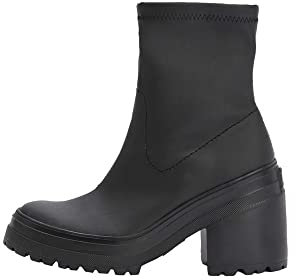 Tommy Hilfiger Tommy Jeans-Stivale con Tacco, Mid Donna, Nero, 36 EU
