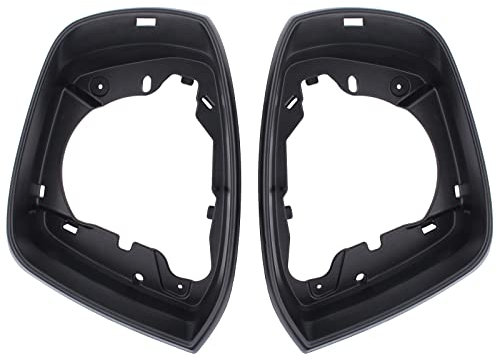 Doo Engy Spiegelrahmen Außenspiegel Rahmen Rückspiegel Blende Seitenspiegel Kappe Halter Halterung Verkleidung Blendring schwarz links und rechts für Octavia 5E 2012-2020