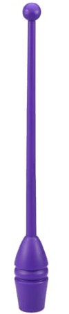Rhythmische Gymnastik Stick: 1 Paar Kunstturnen Stick Schläger Gymnastik Trainingsgeräte Werkzeug Gymnastik Partygeschenke Kinder Turngeräte für zu Hause – 45 cm Länge (lila)