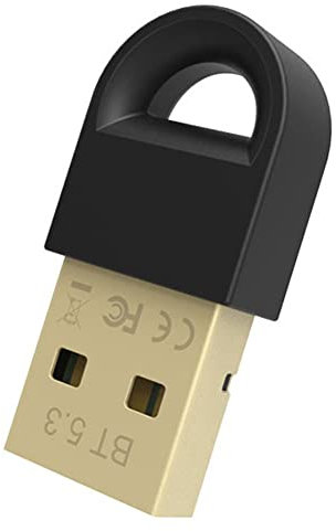 Yklhsocneg USB Bluetooth 5.3 Adapter USB Desktop Computer Bluetooth Receiver Keyboard Mouse Bluetooth Transmitter