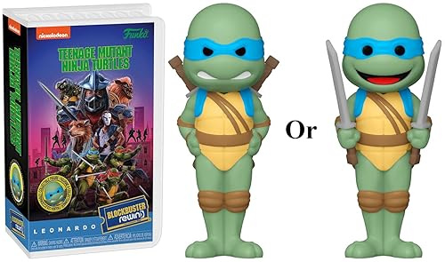 Funko Rewind: Teenage Mutant Ninja Turtles (1990 Film) - Leonardo with Chase (Styles May Vary)