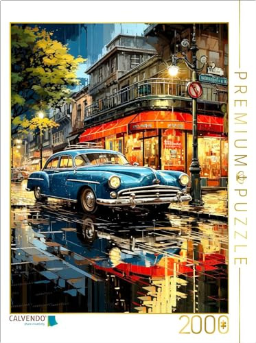 CALVENDO Puzzle Oldtimer | Lege-Größe cm Foto-Puzzle für glückliche Stunden
