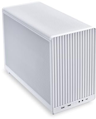 Lian Li A3-mATX-26.3L Micro Form Factor Chassis-Flexible Power Supply Installation-No Fans Included-Supports 360mm AIO-Modularity Design-For M-ATX and ITX Motherboard-DAN Collaboration-White (A3W.US)