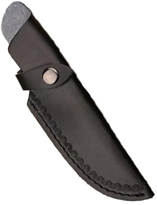 Wpsagek Leather Pocket Knives Sheath - Compact Draw Knives Carrier - Multi Tool Knives Holster with Snap Closure Knives Sheath with Belt Loop for Folding Knives