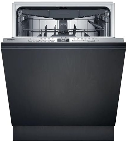 Siemens SX63EX22CE, iQ300, lavastoviglie XXL completamente integrata 60 cm, intelligente lavastoviglie Made in Germany, cassetto posate, varioSpeed Plus, cestelli flessibili, autoOpen dry, pulsante