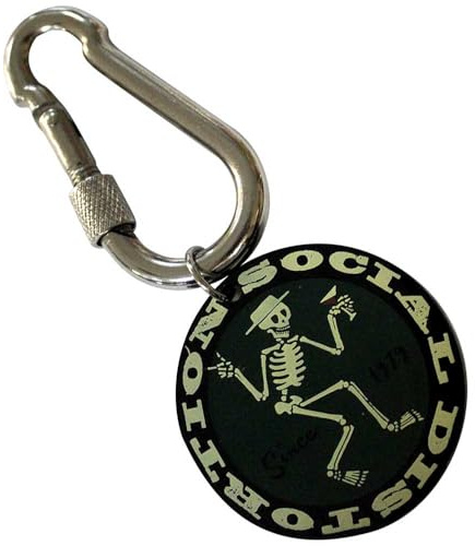 Social Distortion Classic Band Logo Keychain One Size