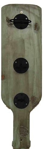 Tqoiozxa Wandmontiertes Retro-Weinregal Aus Massivem Holz, Vintage hängendes wandmontiertes Weinregal aus Massivholz, Geeignet Für Häuser, Bars Und Restaurants(07)