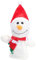 HEMOTON 1stk Handpuppe Schneemann-fingerspielzeug Für Kinder Kinderspielzeug Spielzeug Plüsch Fingerpuppe Weihnachtsdekoration Stofftier Schneemann Cartoon-plüschpuppen Pp Baumwolle