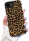 Beetop Kompatibel Mit iPhone 16e Hülle Schutzhülle Leopard Leoparden Muster Silikon TPU Stoßfest Anti-Fingerabdruck Handyhülle Case Cover für Apple iPhone 16e