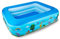 Piscina Hinchable, 115 x 83 x 33 CM Piscina Hinchable Infantil, Piscina Inflable Infantil, Piscina Hinchable Bebe, Piscina Rectangular para Jardín Interior Exterior